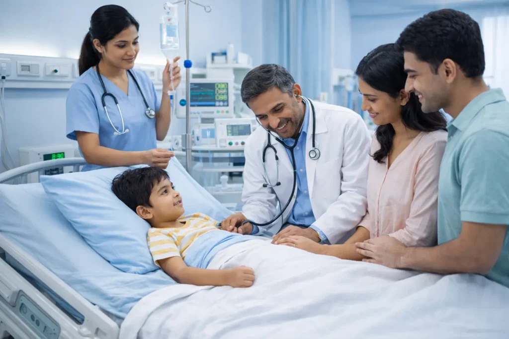 pediatric emergency care unit